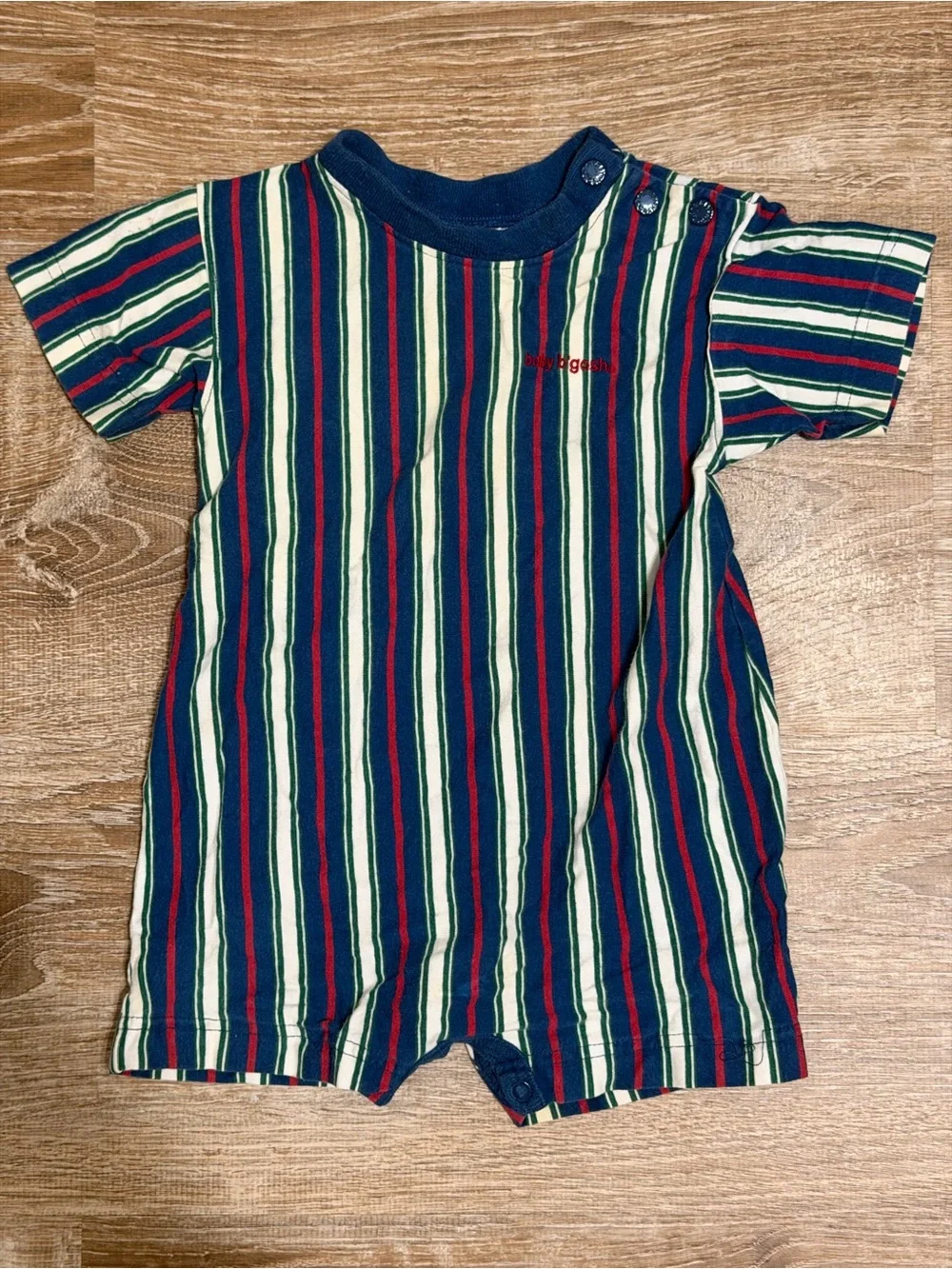 Vintage OshKosh B’gosh Striped Romper 12M